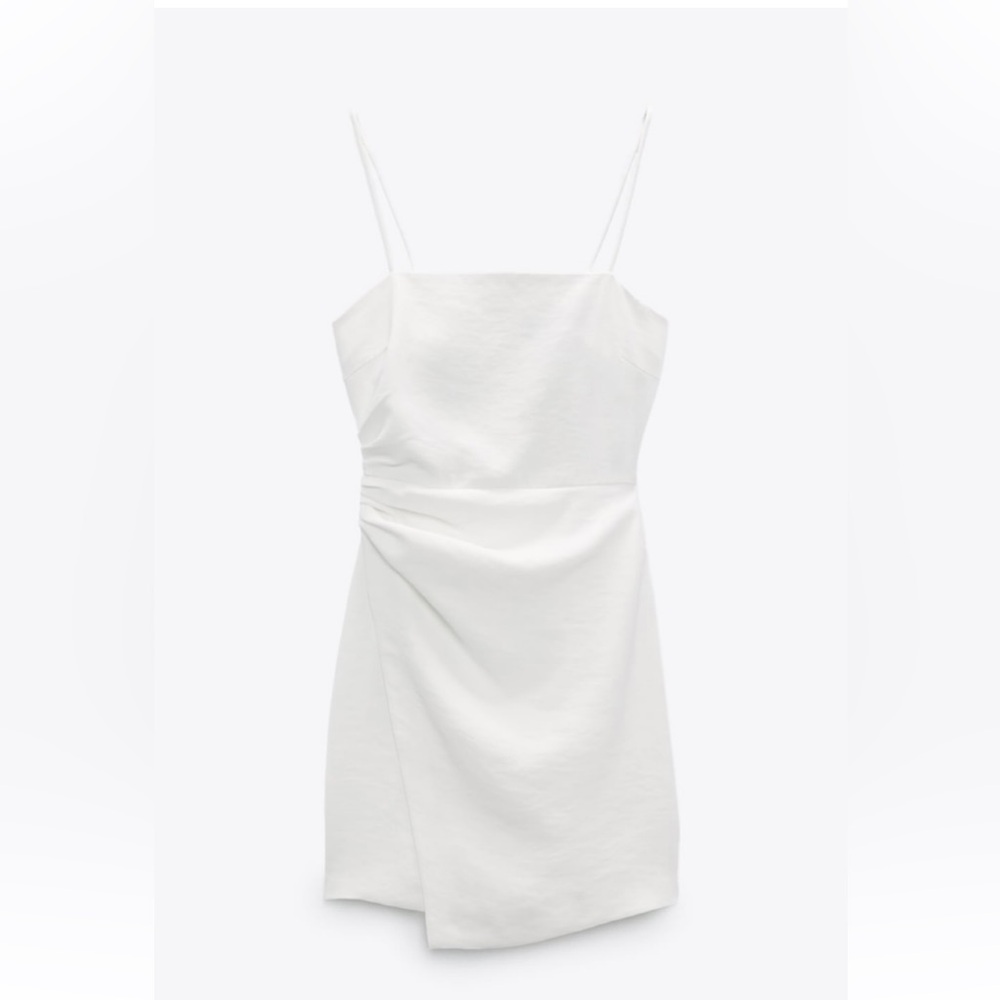 NWOT Zara white mini dress